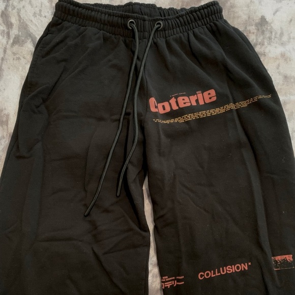 COLLUSION Oversized Hoodie & Jogger Set - Picture 2 of 4